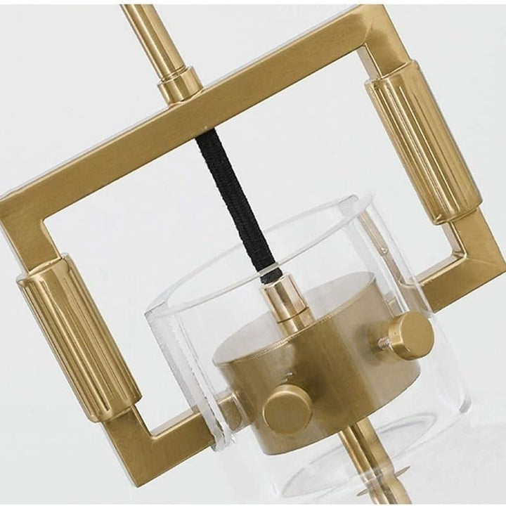  Detail View of Orlina Modern Minimalist Glass Pendant Light Hanging Elegant Lighting