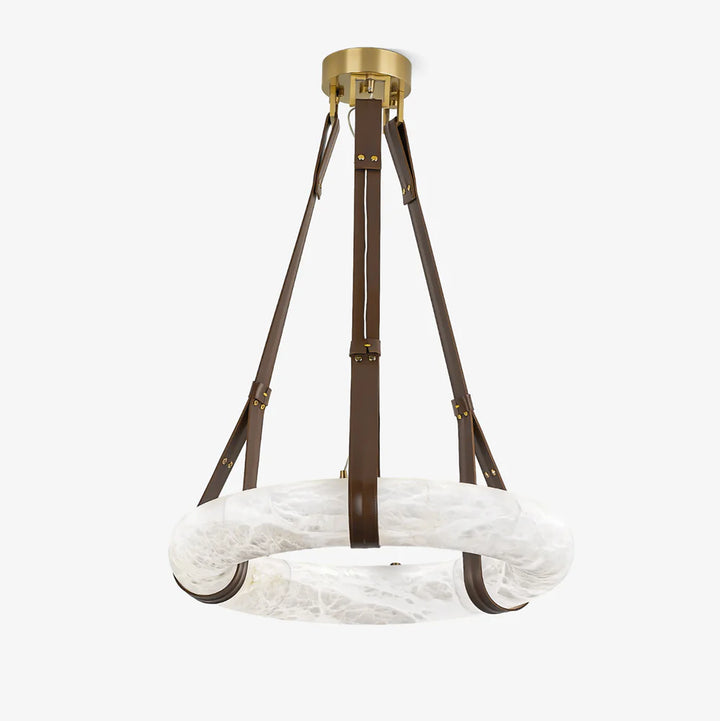 Oslo pendant light B front view – stylish modern round lighting for contemporary interiors