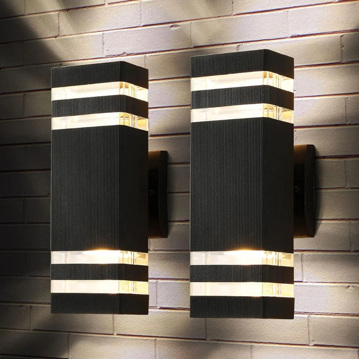 Outdoor Wall Light YH5032-02 Modern Waterproof Exterior Lighting Fixture for Home