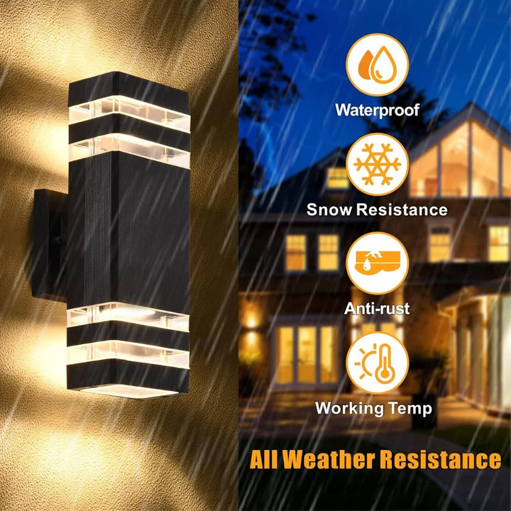 Outdoor Wall Light YH5032 Features Modern Durable Waterproof Exterior Lighting