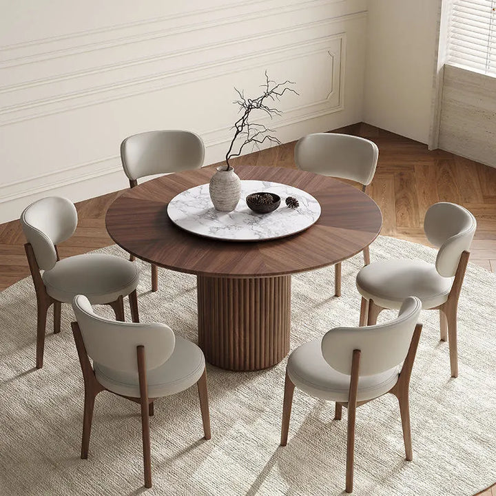 Nordic Solid Wood Dining Table – Modern French Design for Your Home ...