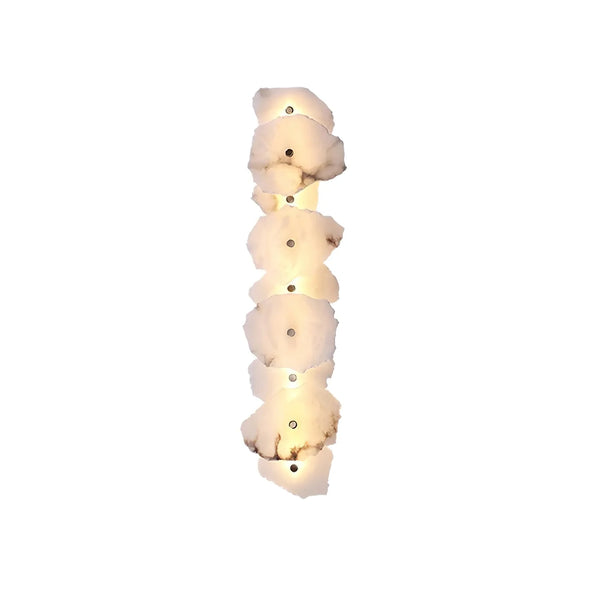 Petra alabaster wall lamp, modern lighting decor for stylish home interiors and elegant spaces
