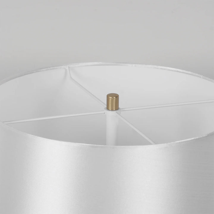 Raw Alabaster Table Lamp Head Detail View Modern Elegant Indoor Decorative Lighting