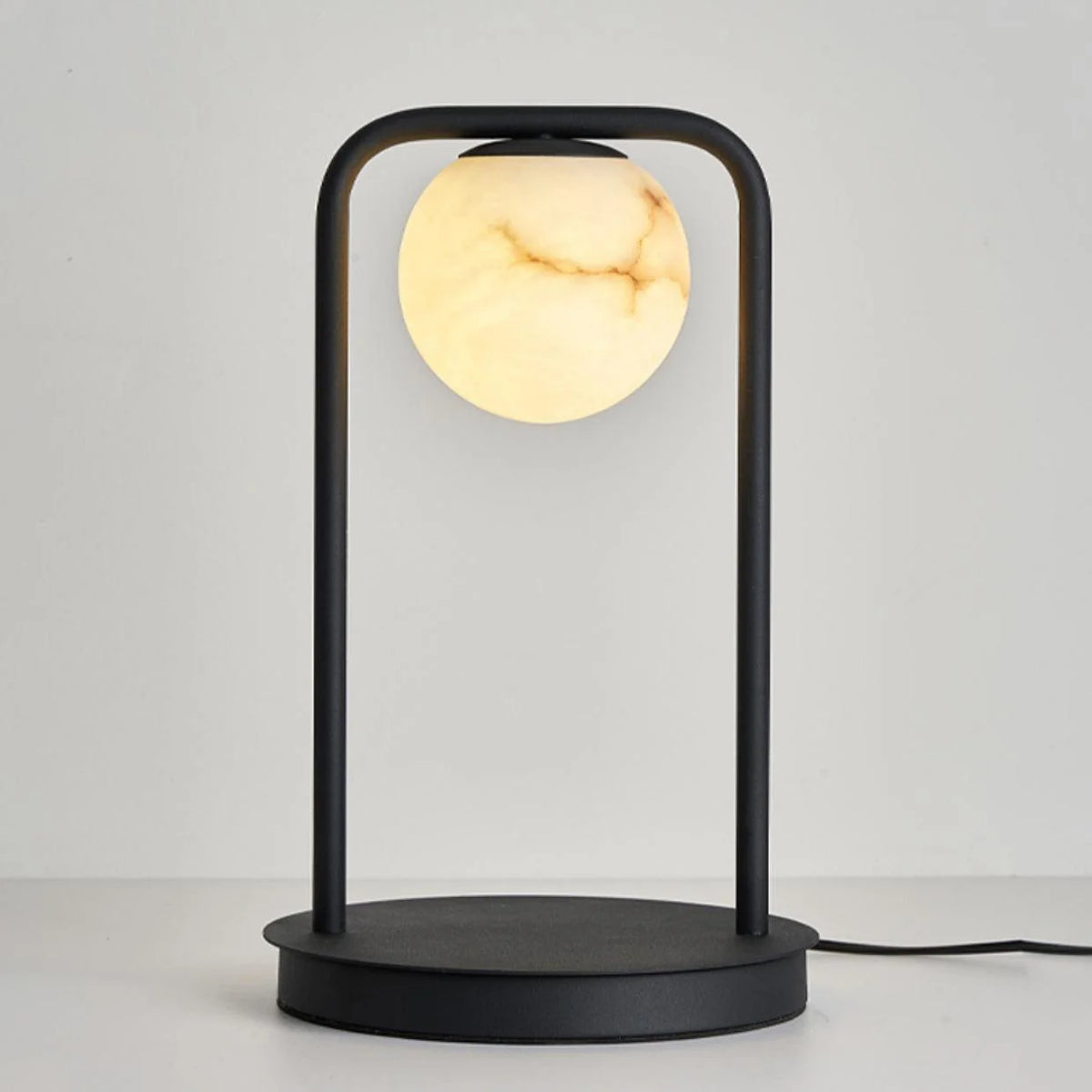 Rebirth table lamp modern lighting, front view highlighting sleek design and stylish contemporary décor