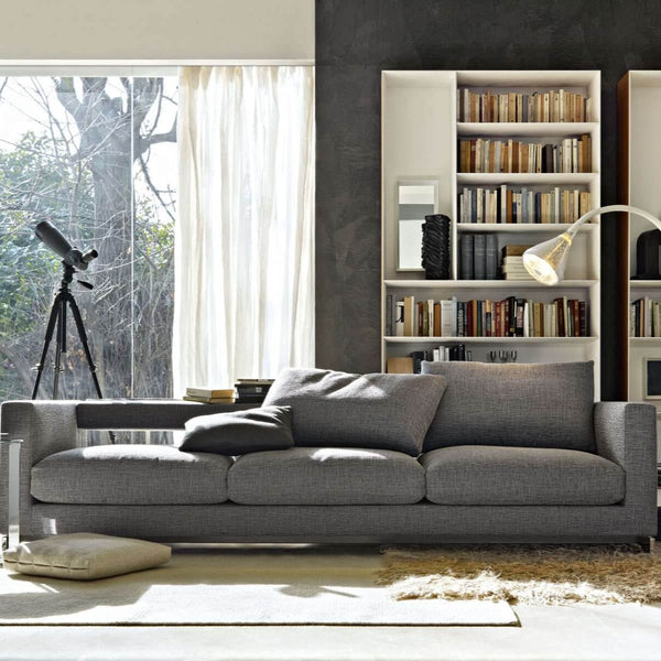 Relaxation sofa from Radiant Sanctuary collection with plush cushions and modern design