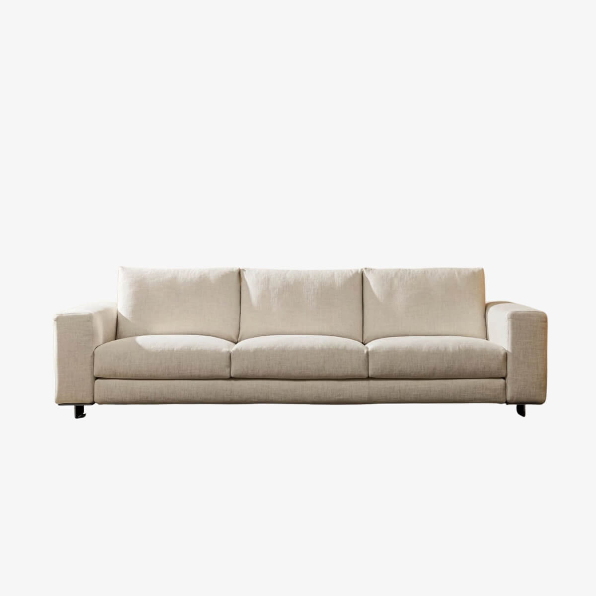Plush cushioned relaxation sofa from Radiant Sanctuary collection for serene interiors