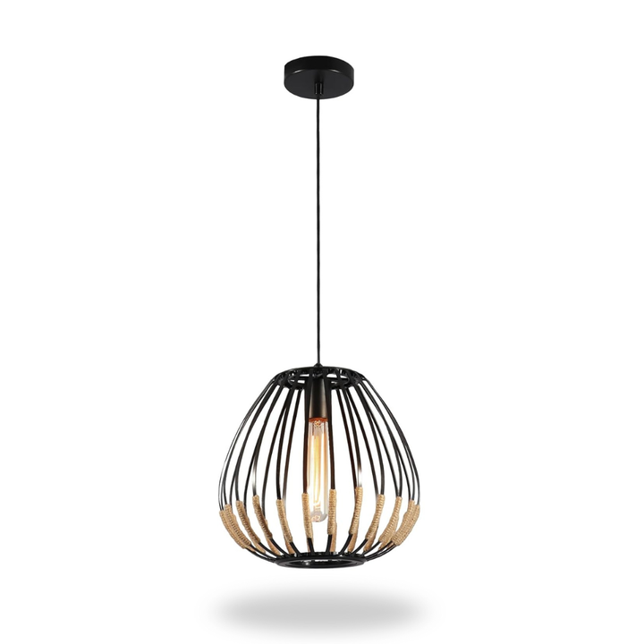 Silklush small sleek black modern pendant light featuring minimalist and elegant design