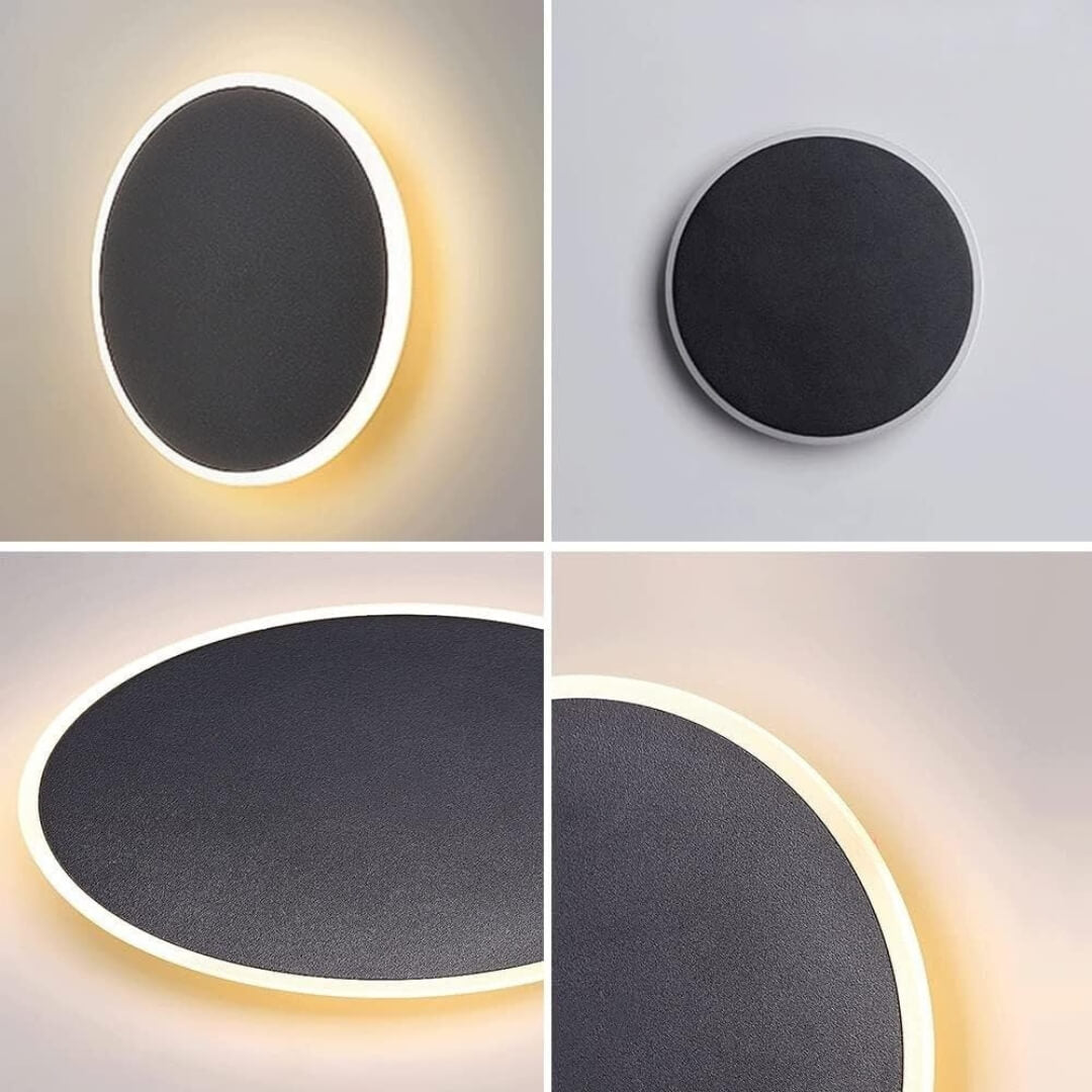 Led Strips For Rounded Wall Sleeksphere Round LED Wall Lamp - Modern Wall Lighting 3CCT – Elegant ...