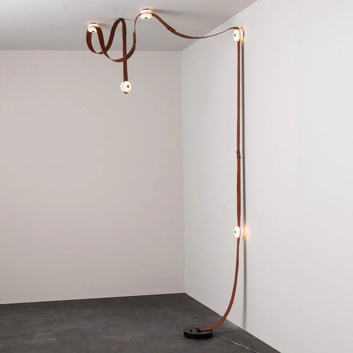 Snaps alabaster pendant light hanging front view with gold metal accents and alabaster shade, modern elegant design
