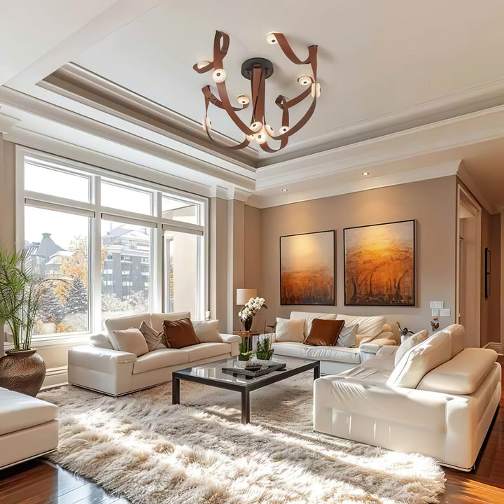 Snaps alabaster pendant light hanging view with alabaster shade and gold metal accents, modern elegant lighting