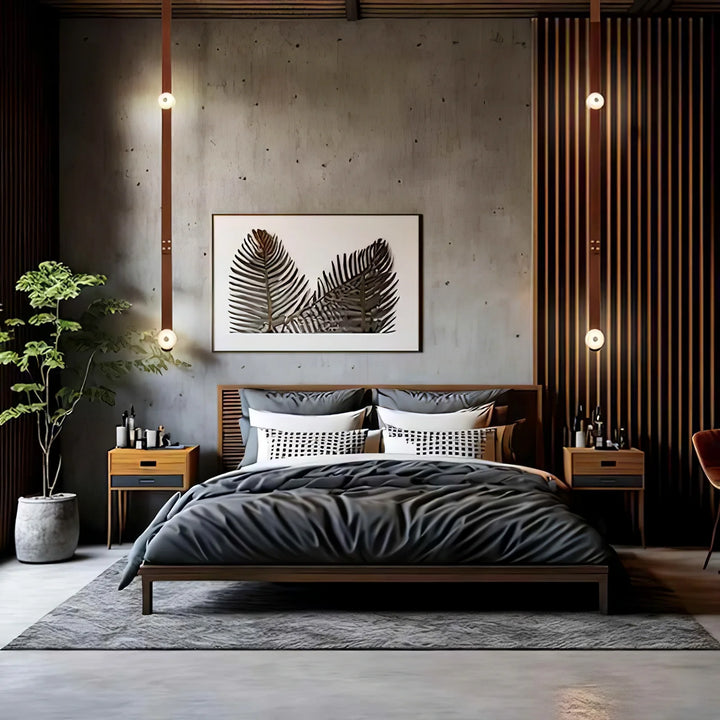 Snaps alabaster pendant light in luxury living room, stylish marble-finish lighting for modern home