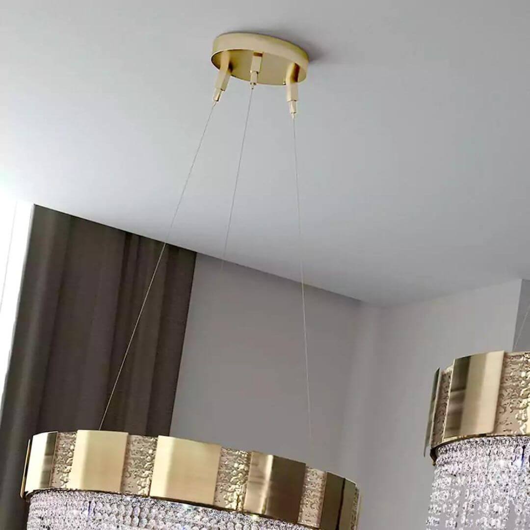 Spotlight Gold Crystal Chandelier Light Wall Mounted – Stylish Modern Lighting Fixture