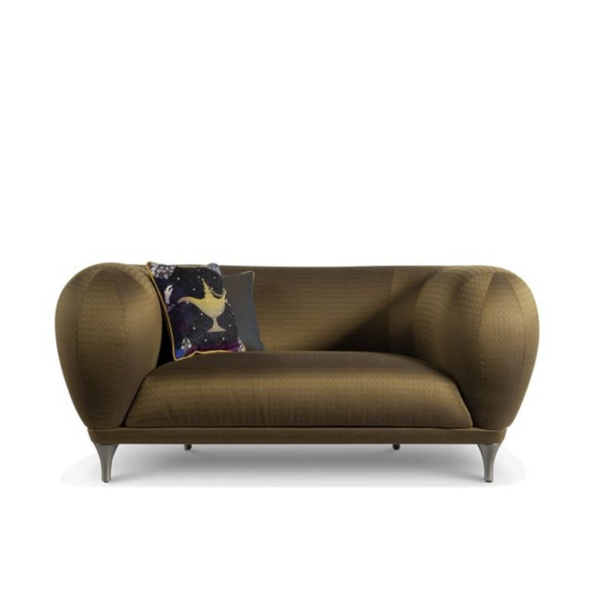 Stylish GrandGossamer KS35 sofa with cotton-linen upholstery – elegant modern seating with clean lines and plush comfort