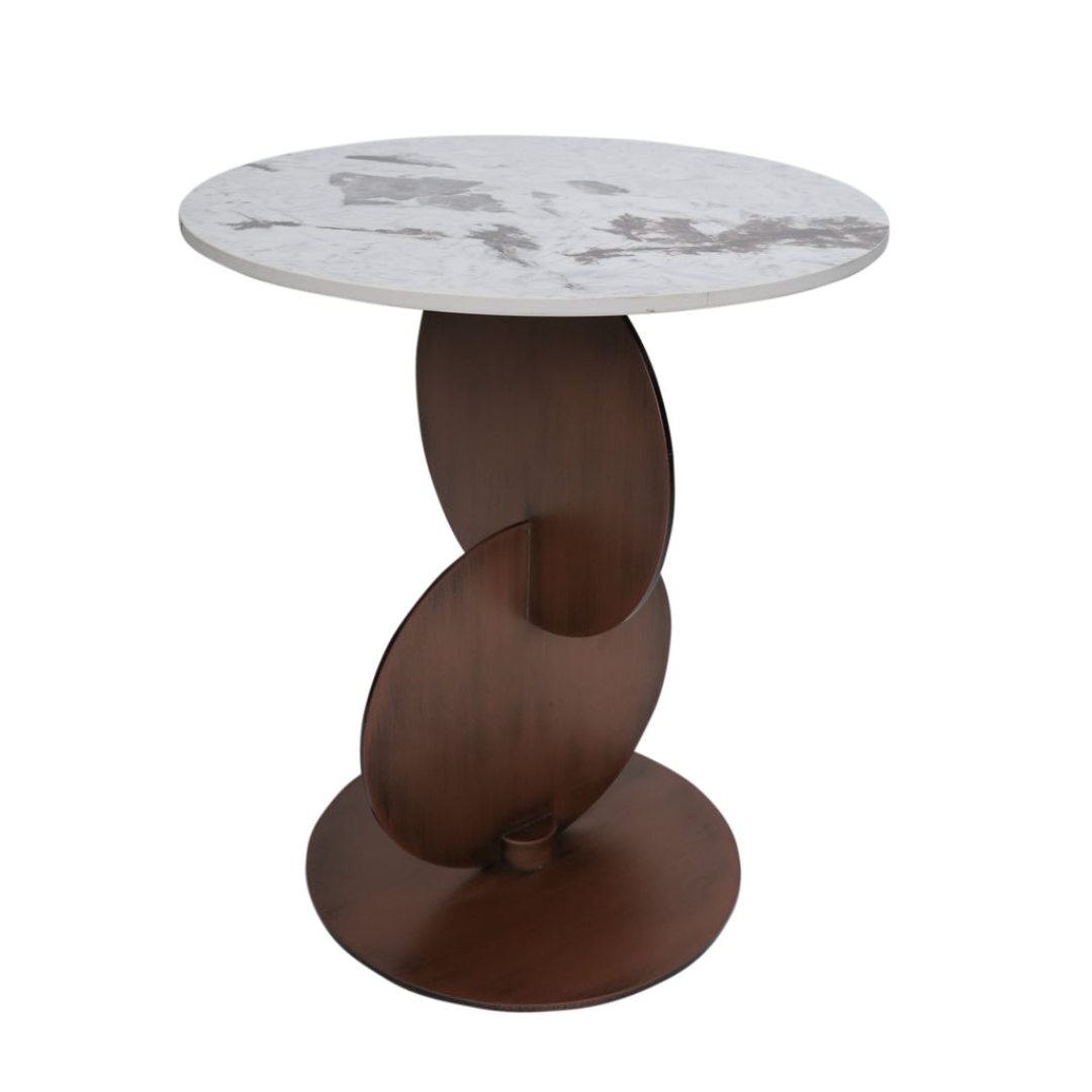 Tavolini side table with solid wood construction, modern and elegant design