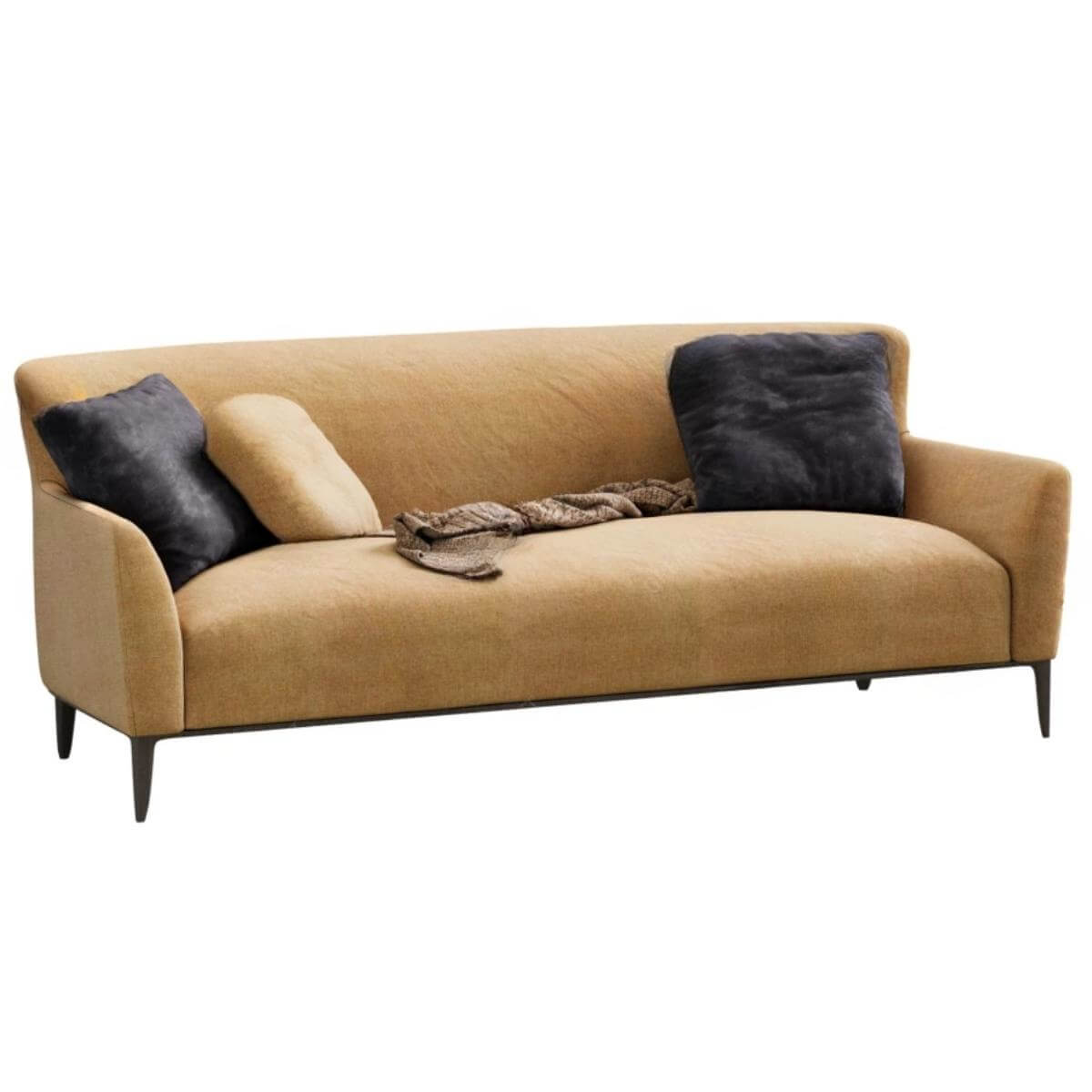 TranquilTerra Serene Oasis sofa with soft upholstery and calming design