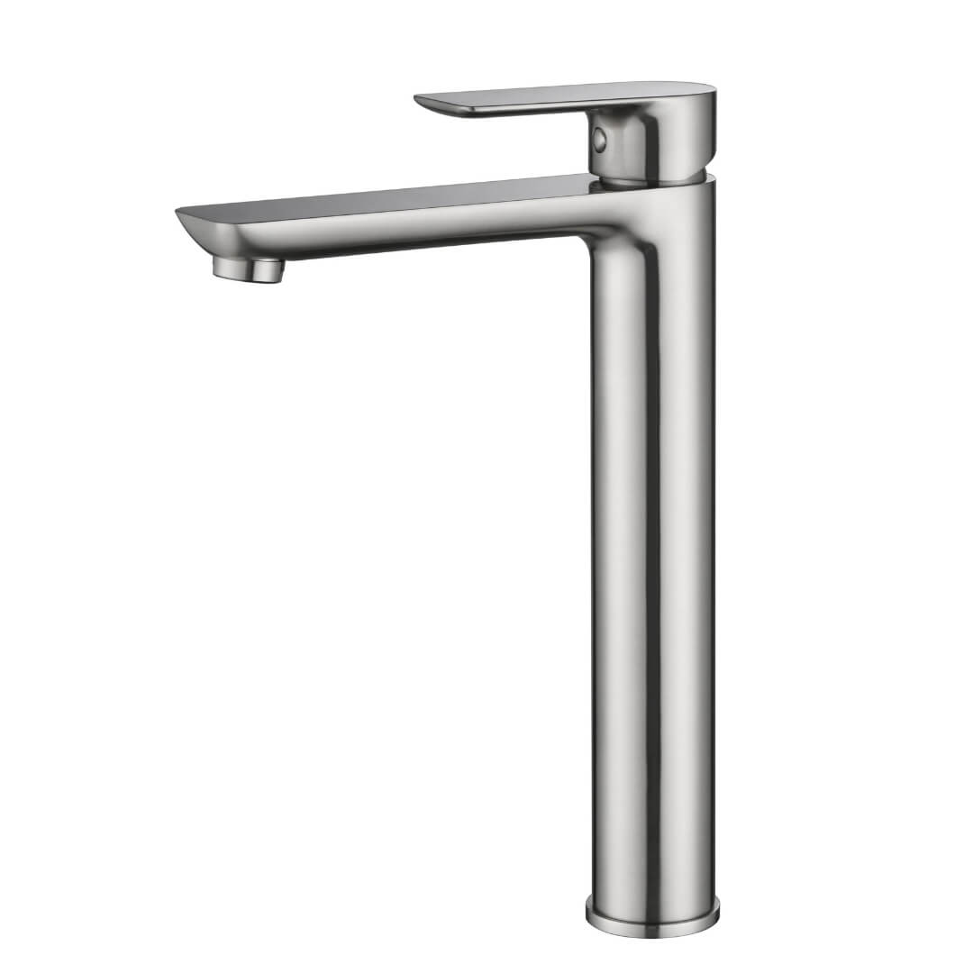 Umbron tall basin mixer faucet Eclipse modern bathroom design