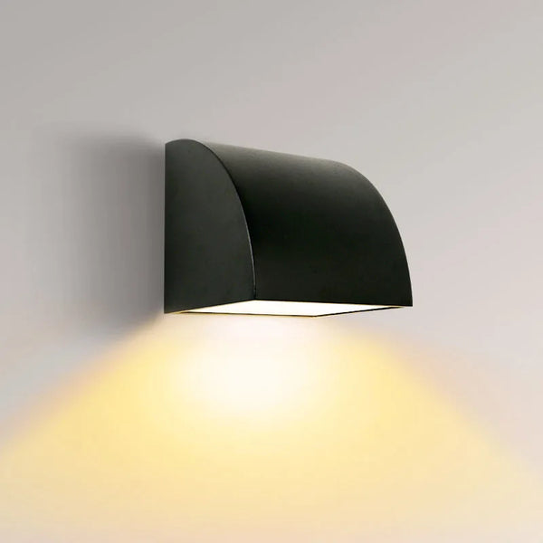 Side view of VEIL LED Wall Light – Contemporary design with energy-efficient LED lighting for modern spaces.