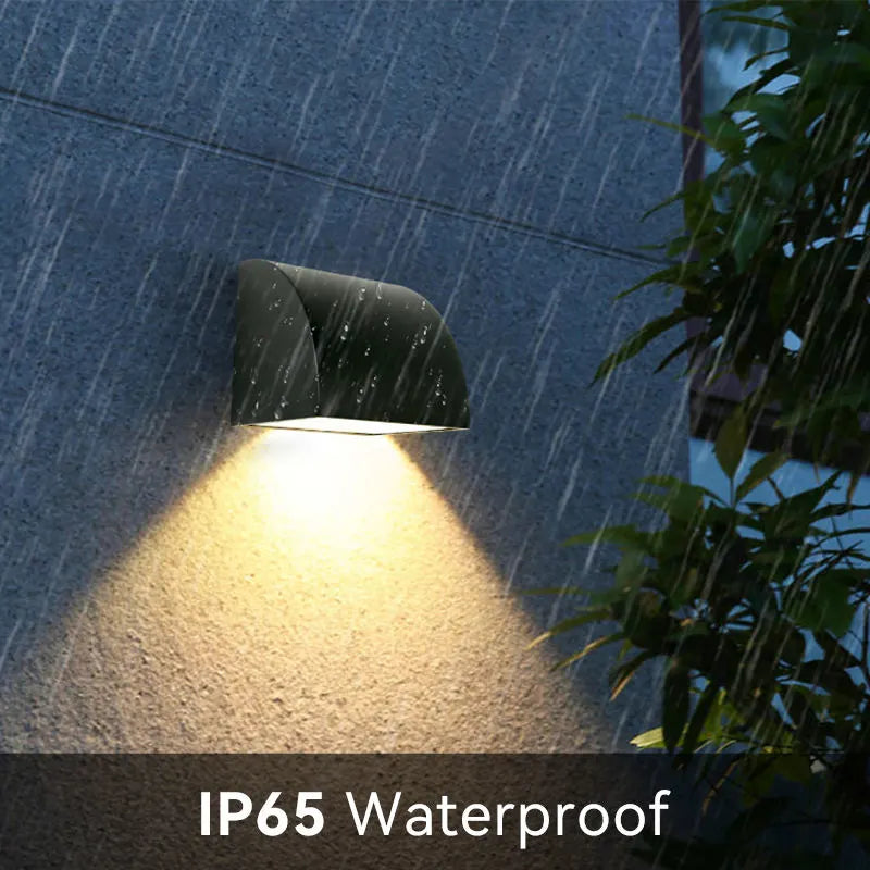 VEIL LED Wall Light with IP65 waterproof rating – Durable, weather-resistant lighting perfect for both indoor and outdoor use.