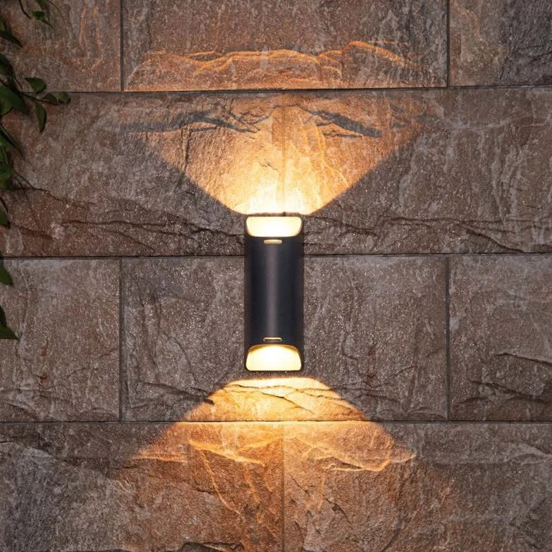 VELL LED Wall Light – Sleek, compact design with warm white illumination for stylish and energy-efficient indoor and outdoor lighting.