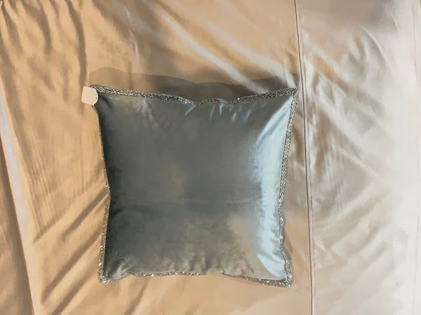 Velvet cushion, soft plush decorative pillow adding elegance and comfort to stylish interior spaces