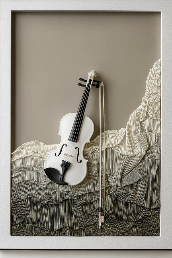 Violin 3D Wall Art