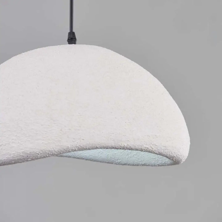 Wabi Sabi Igloo Grey pendant light modern lighting detailed front view