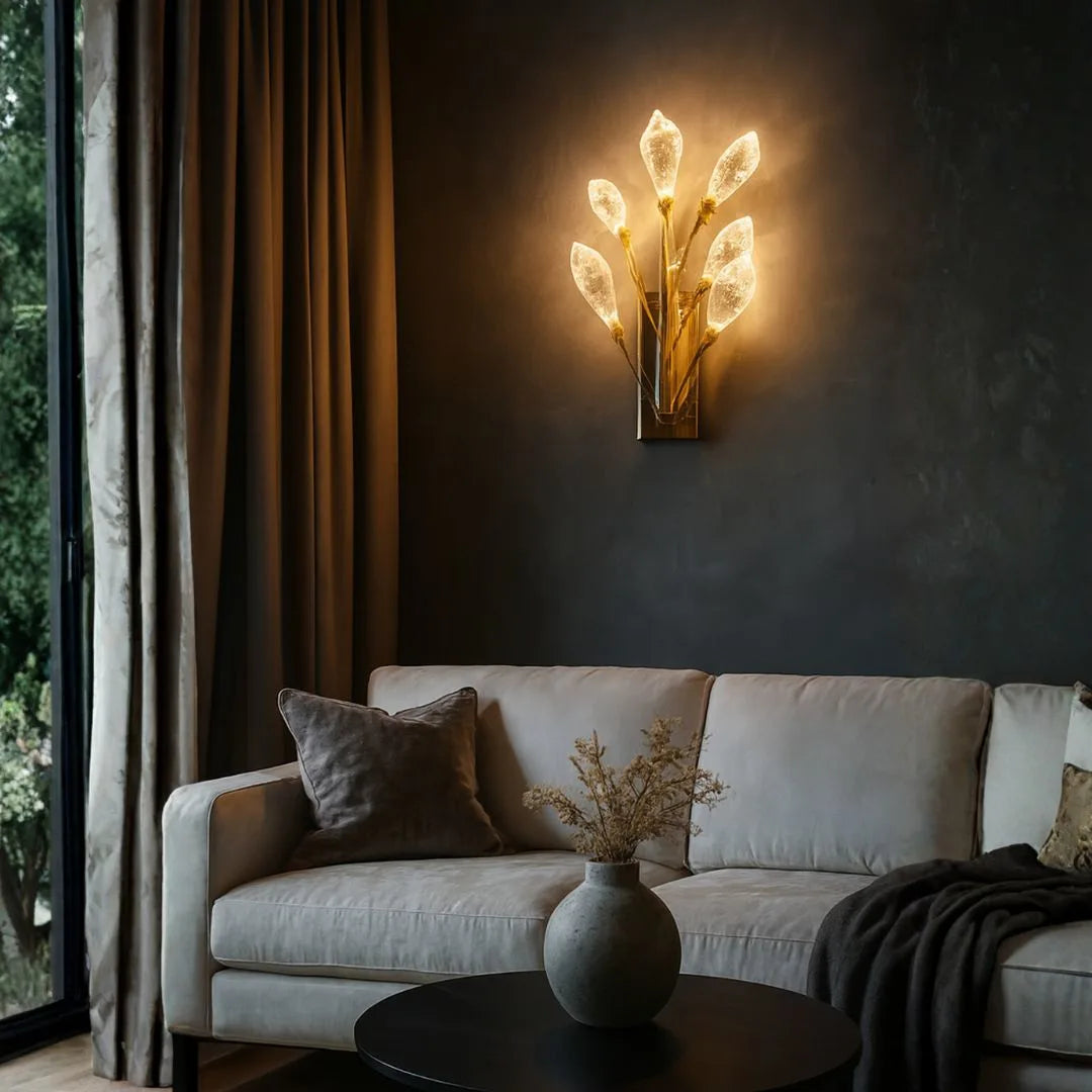 Donya Crystal LED Wall Light