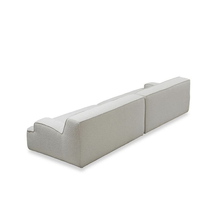 Back side view of 3-seater sofa set in Australia – modern design showcasing upholstery and sturdy frame