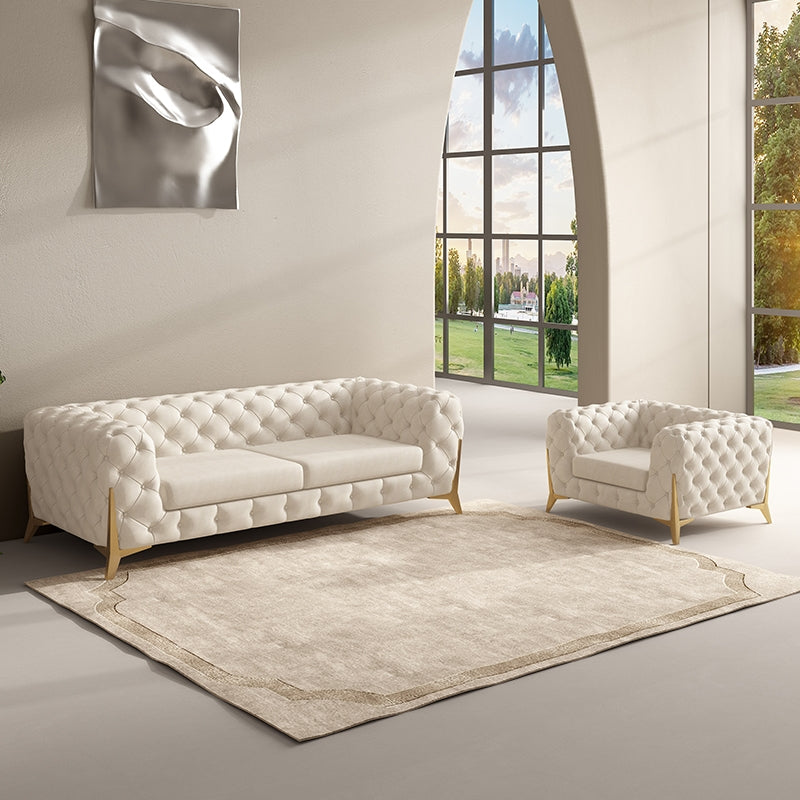 American Velvet Sofa (Customised) 3 Seat