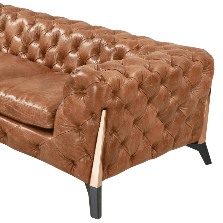 American Leather Seater in Australia – Side View of Modern and Comfortable Sofa
