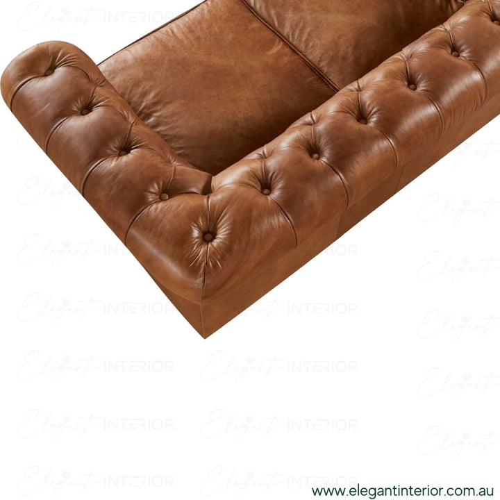 American Leather Seater in Australia – Top View Showcasing Modern Sofa Design
