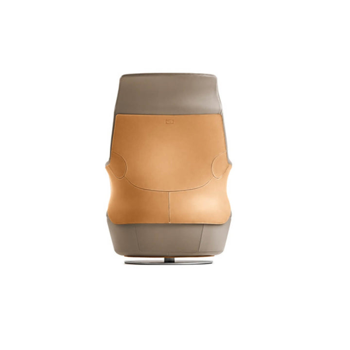 Back view of Assaya leisure chair in Australia highlighting refined craftsmanship and design