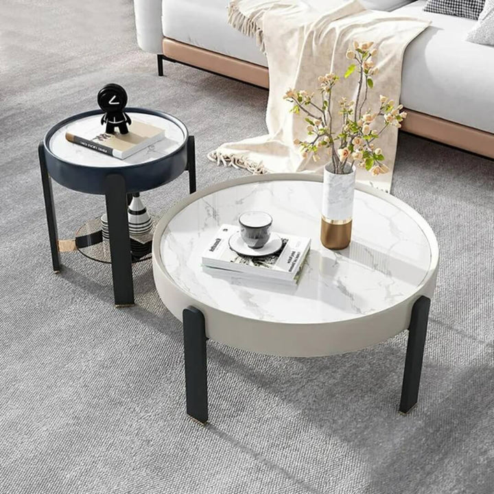 Round Coffee Table – Top View – Contemporary Stylish Design – Australia Home Decor