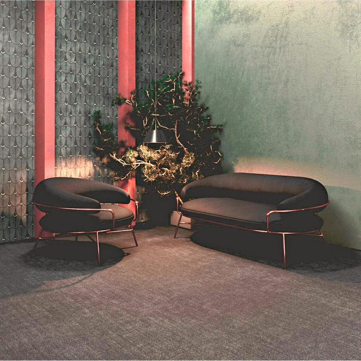 Designer leisure chair in an Australian living room – modern accent seating for stylish home décor