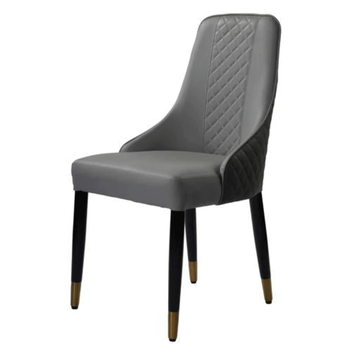 Ascot Leather Dining Chair 9