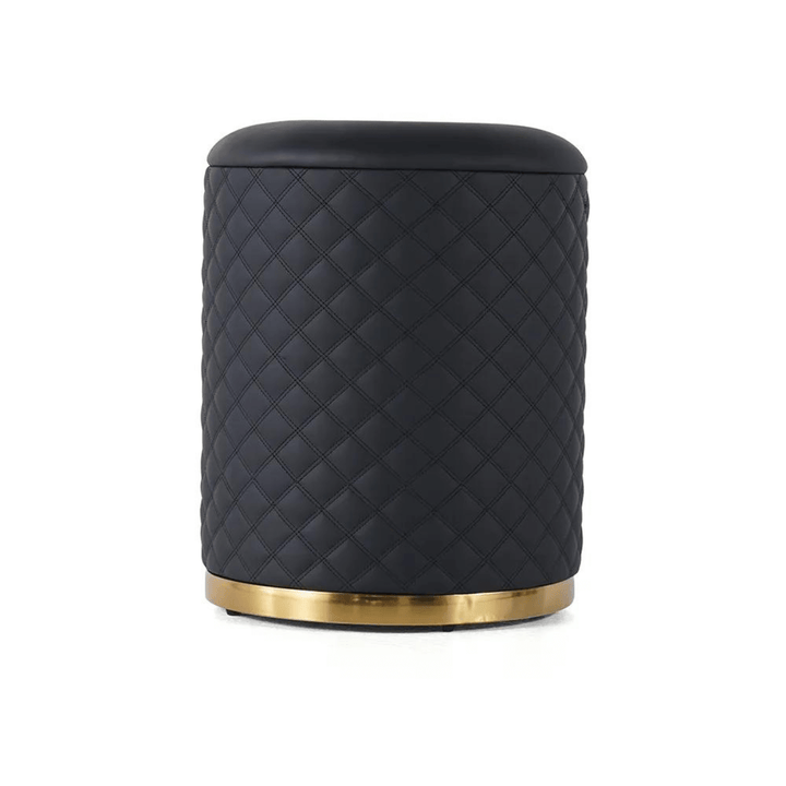 Emerald makeup table stool in Australia, modern cushioned seat with stylish sleek frame