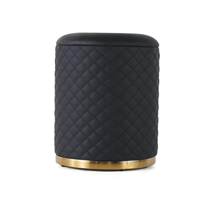 Mina makeup table stool in Australia, stylish cushioned seat with sleek modern frame