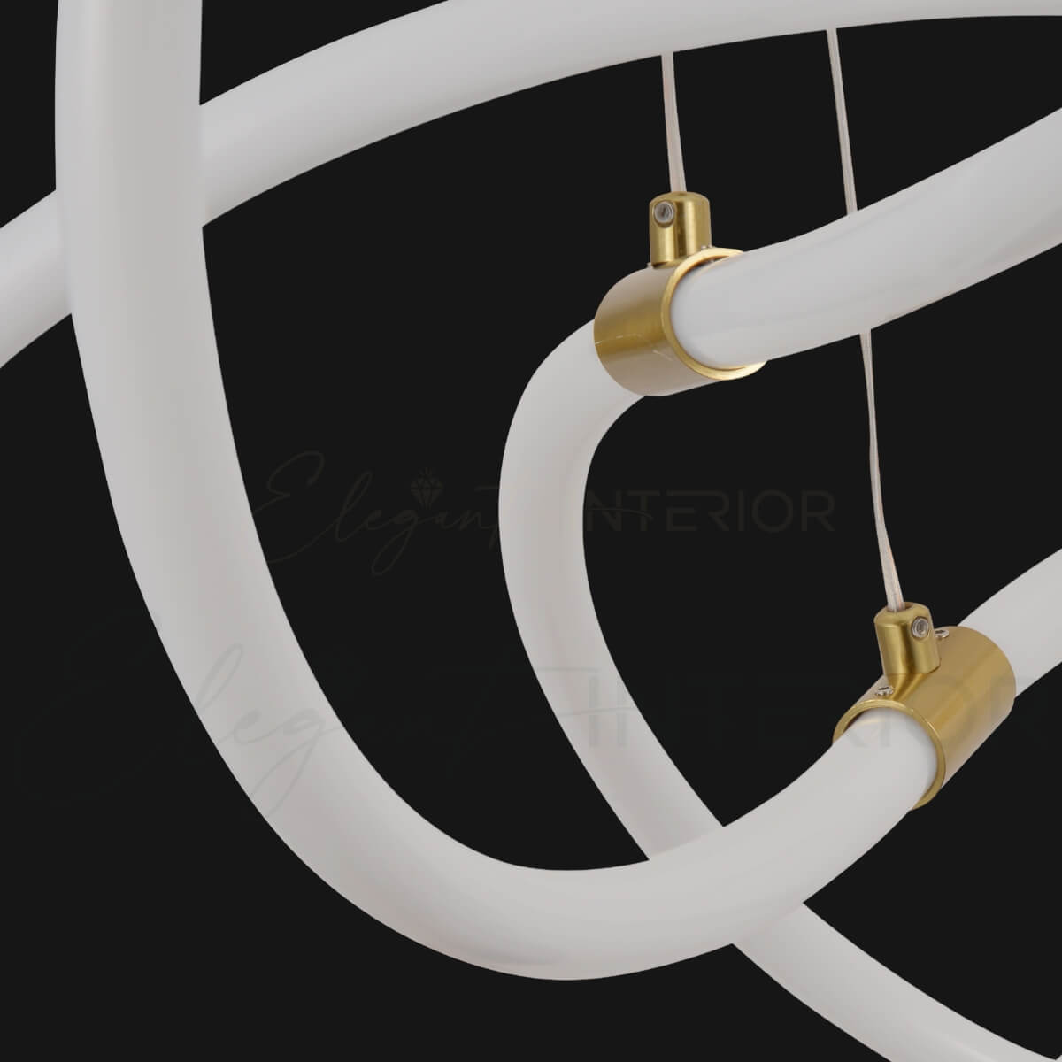 Detail view of London pendant light in elegant Australian interior – refined design with premium finish
