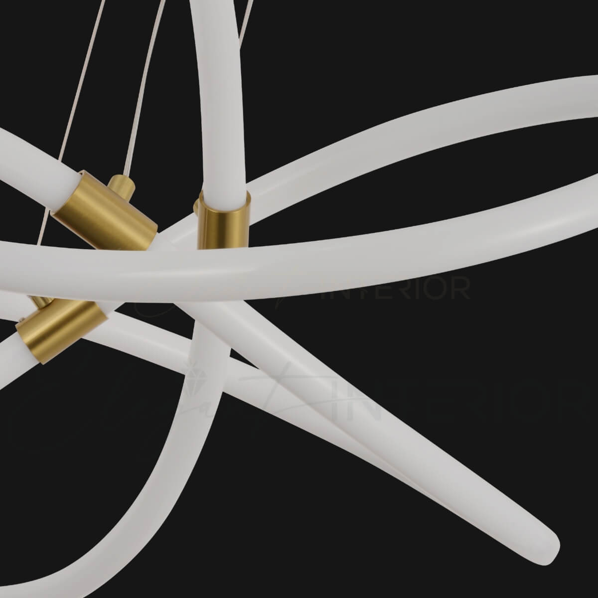 Close-up detail view of London pendant light in elegant Australian interior – showcasing sleek design and craftsmanship