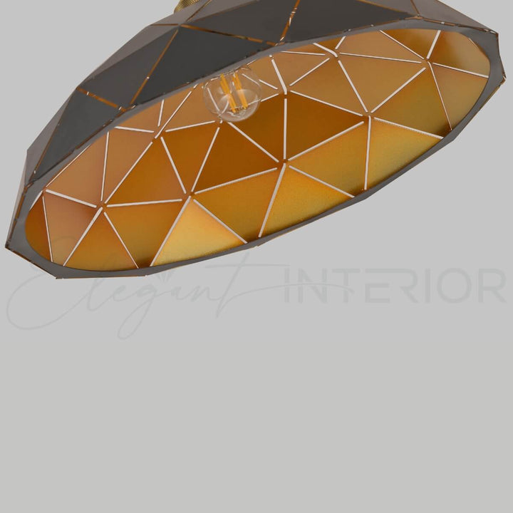 Luna Pendant Light – Close-Up Detail View of Elegant Interior Lighting Fixture in Australia