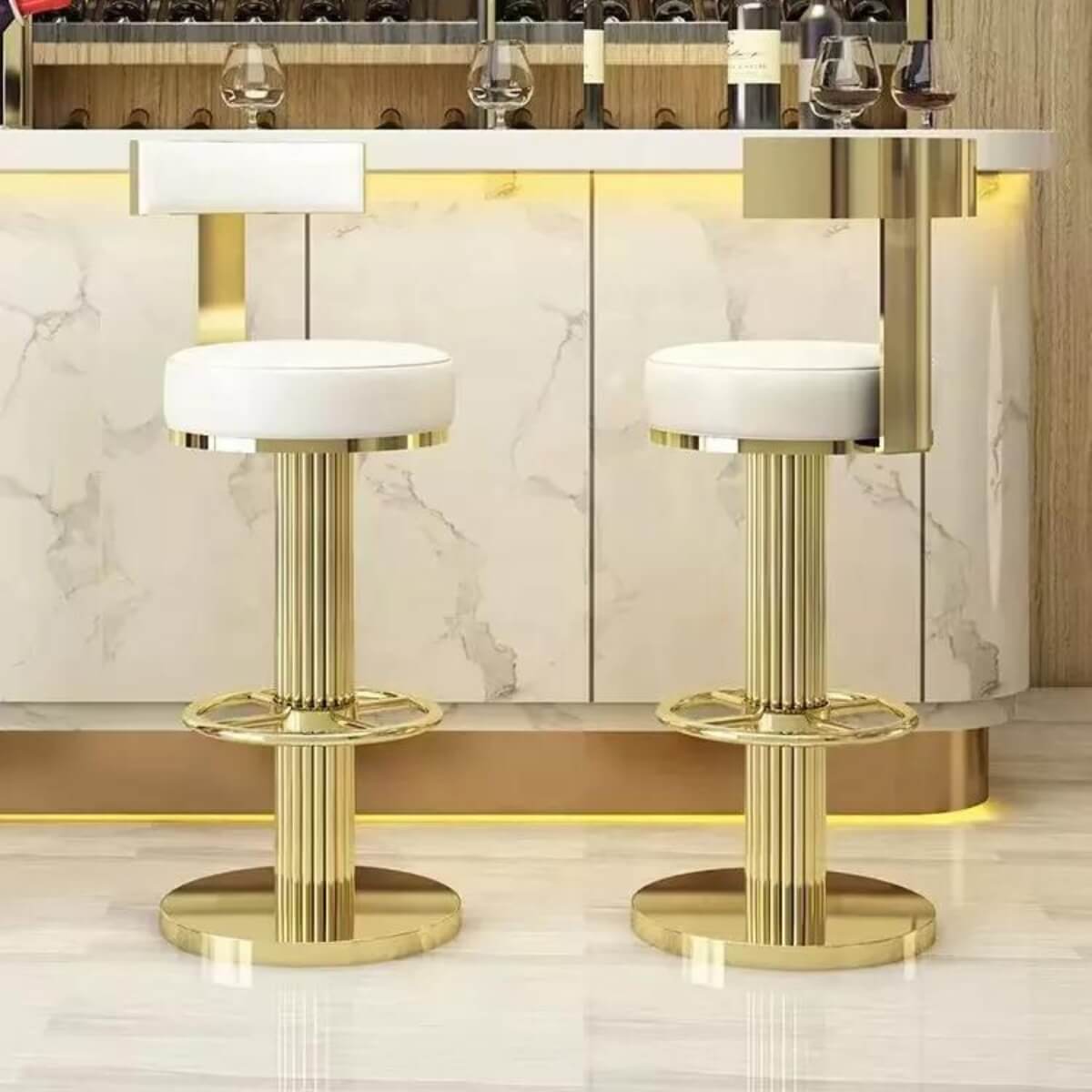 Tina- Luxury Bar Stool | Elegant Interior