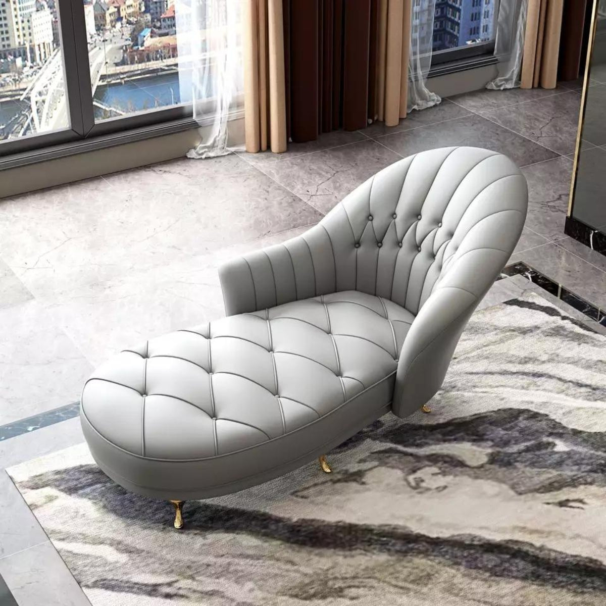 Luxury-chaise-grey-leather-elegant-interior-australia-2