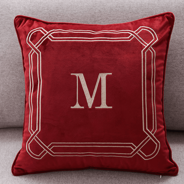 M Cushions in Australia – Red Soft Decorative Cushions Adding Vibrant Accent to Home