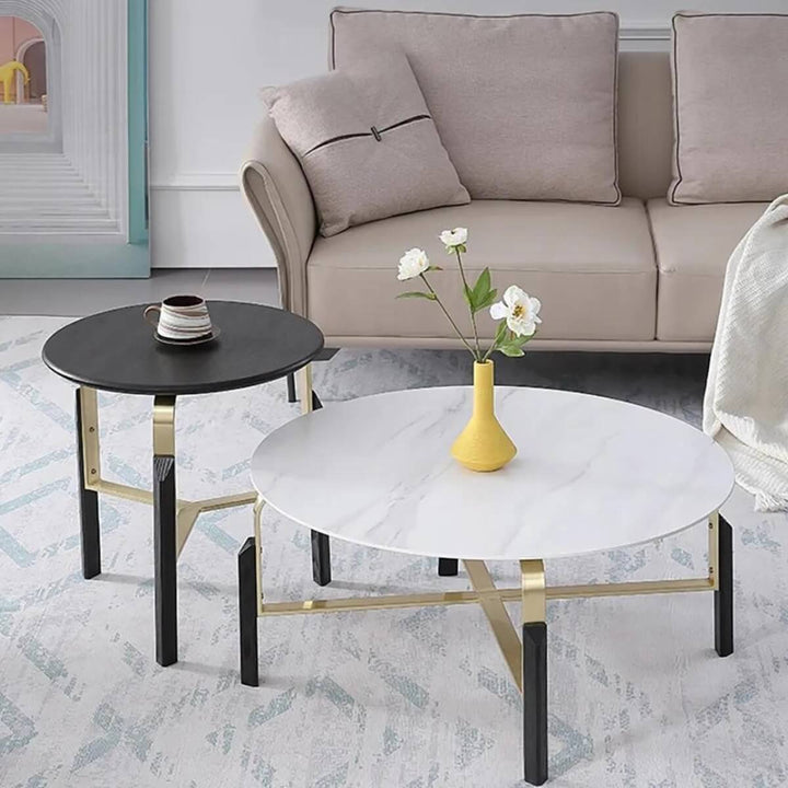 Marble top coffee table in Australia – elegant modern design with polished stone surface