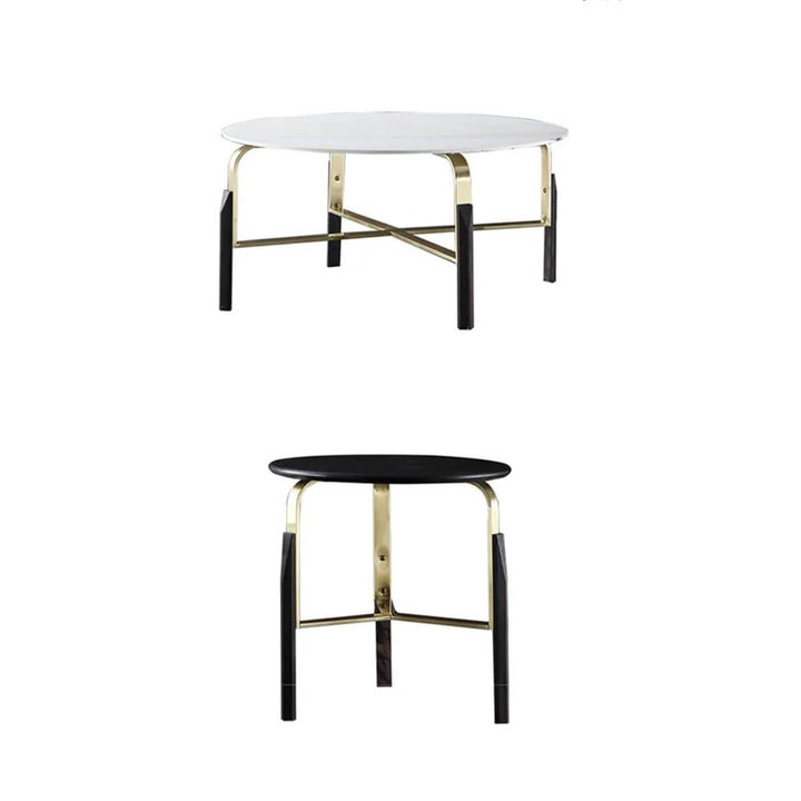 Marble top coffee table in Australia – elegant modern design with polished stone surface and sturdy base