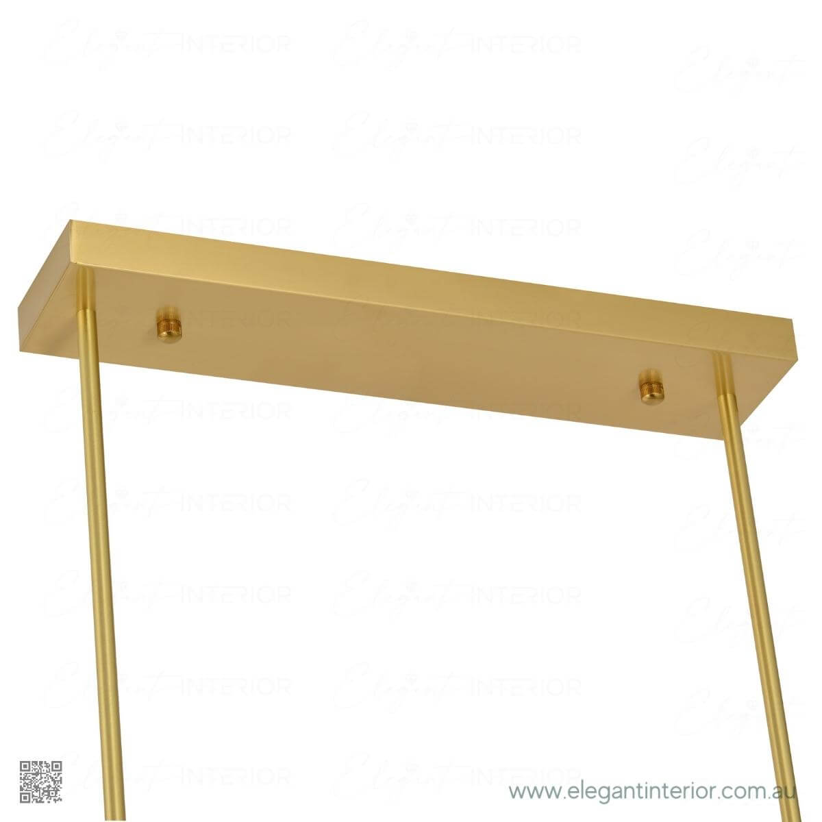 Base of wall mount for Marmar pendant bar marble chandelier, elegant interior fixture detail