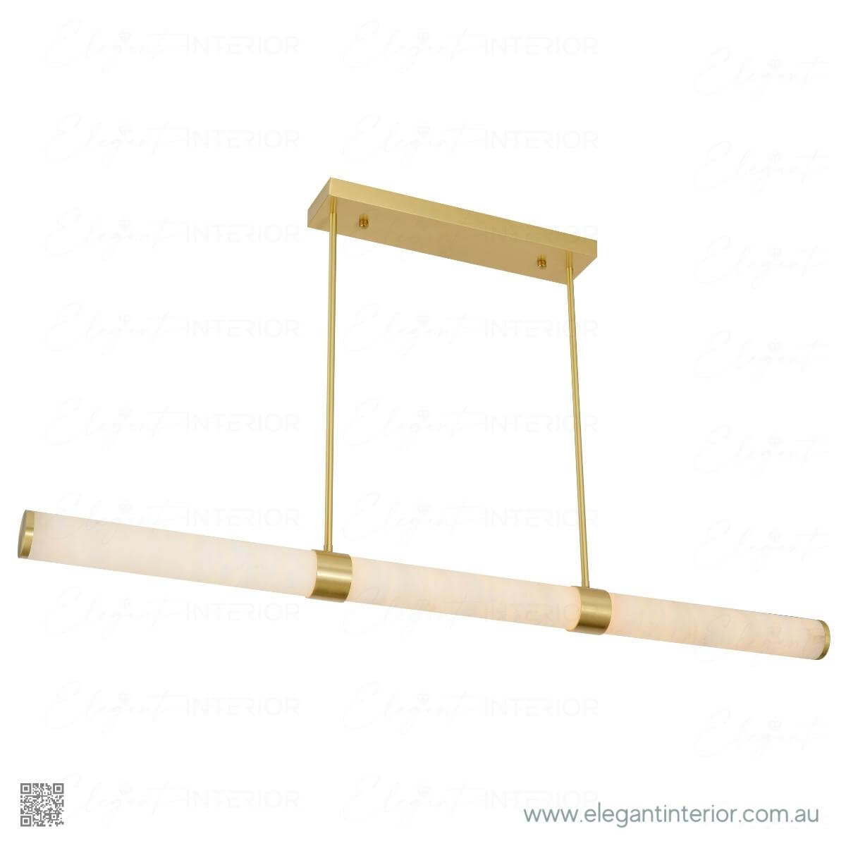 Marmar pendant bar marble chandelier, elegant interior lighting with modern luxury design