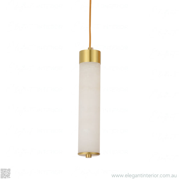 Marmar pendant light with marble accents, modern design for elegant interior lighting