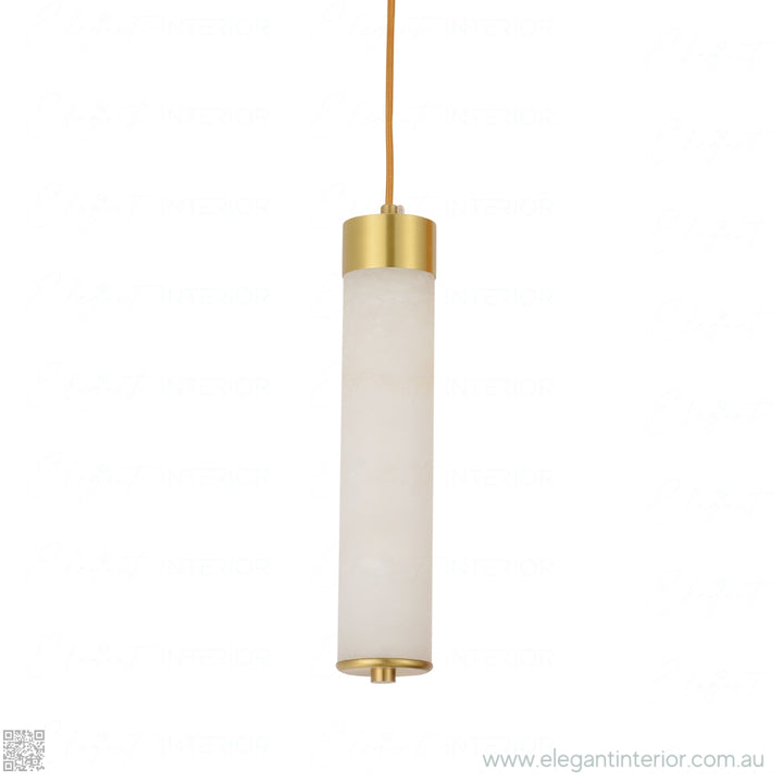 Marmar pendant light with marble accents, modern design for elegant interior lighting