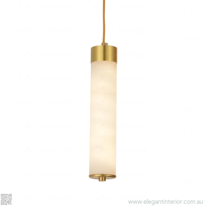 Marmar pendant light with marble accents, modern design for elegant interior lighting